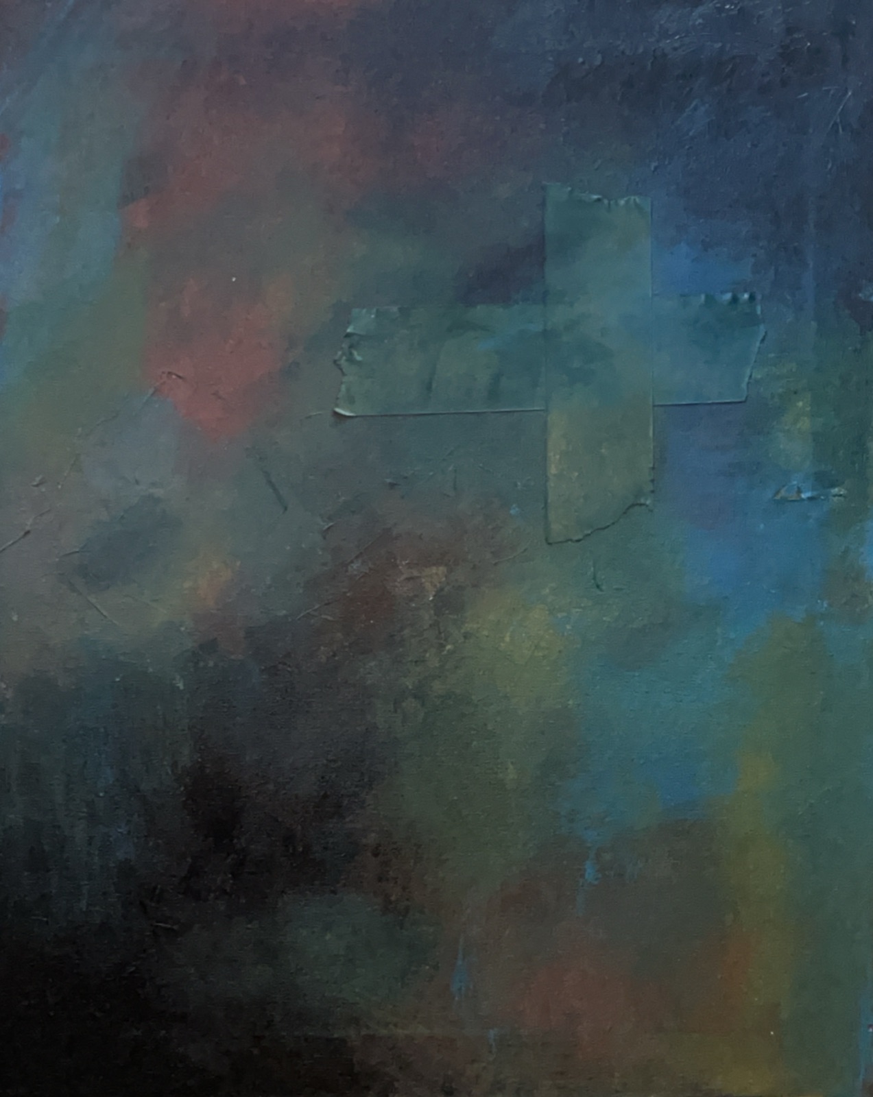 Abstract with cross form